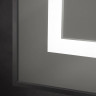 Зеркало BELBAGNO SPC-KRAFT-500-800-SENS-NERO, 500x800x32 мм